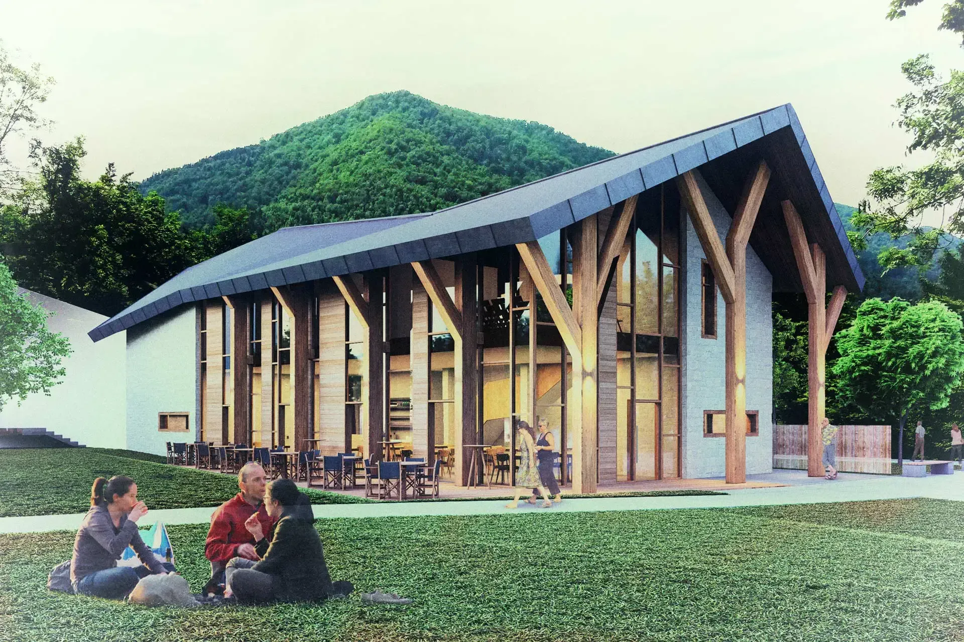 3d vizualizacija druzbenega objekta