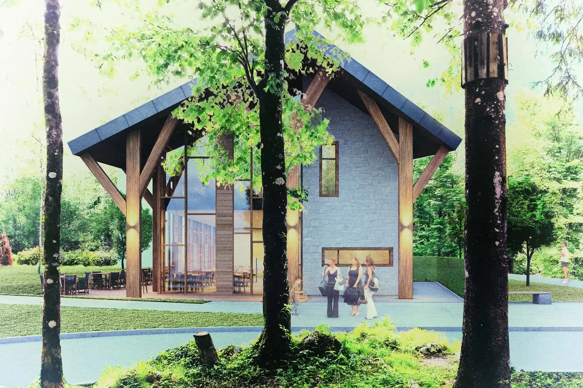 3d vizualizacija druzbenega objekta