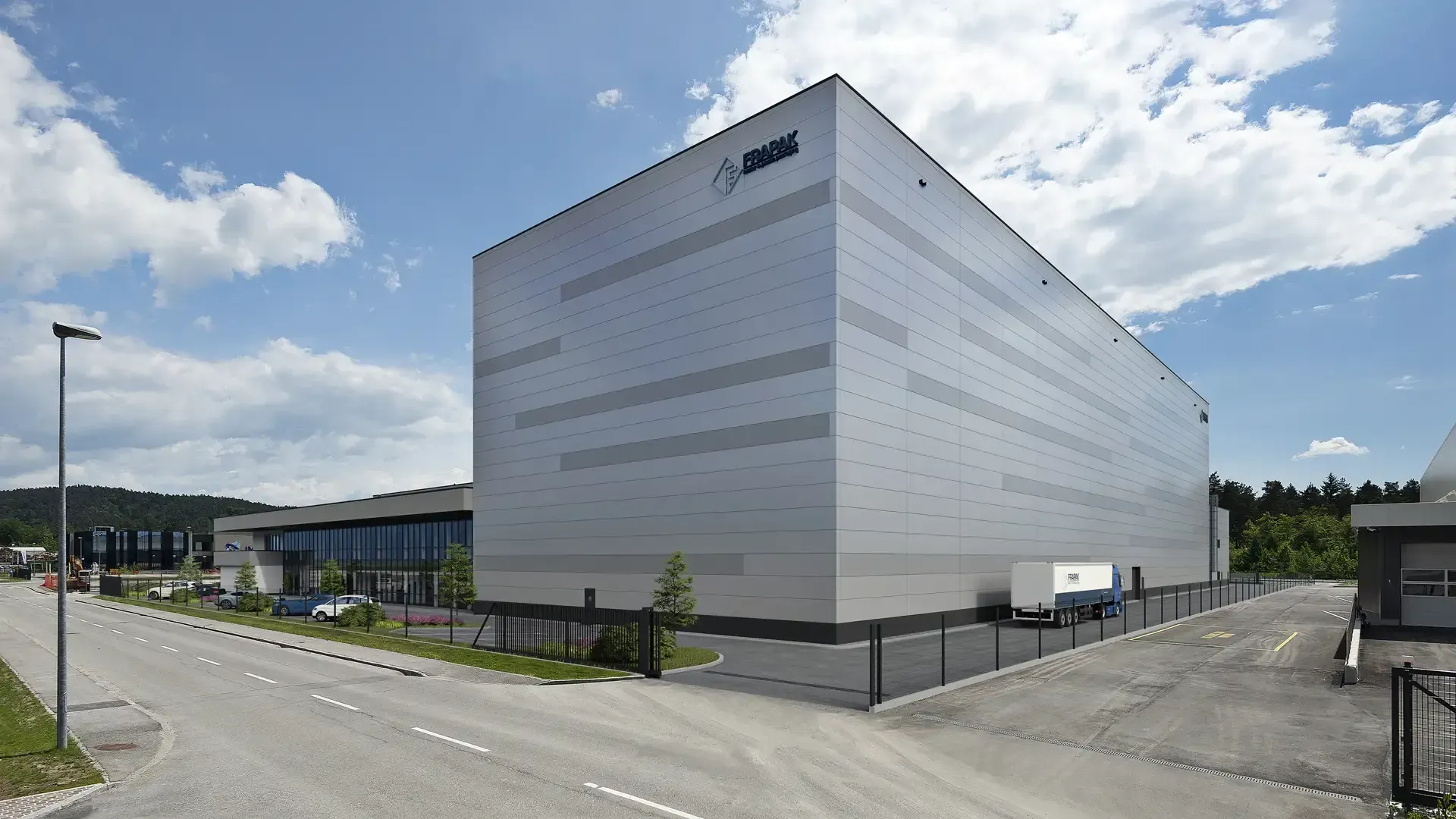 3d vizualizacija proizvodna hala skladisce