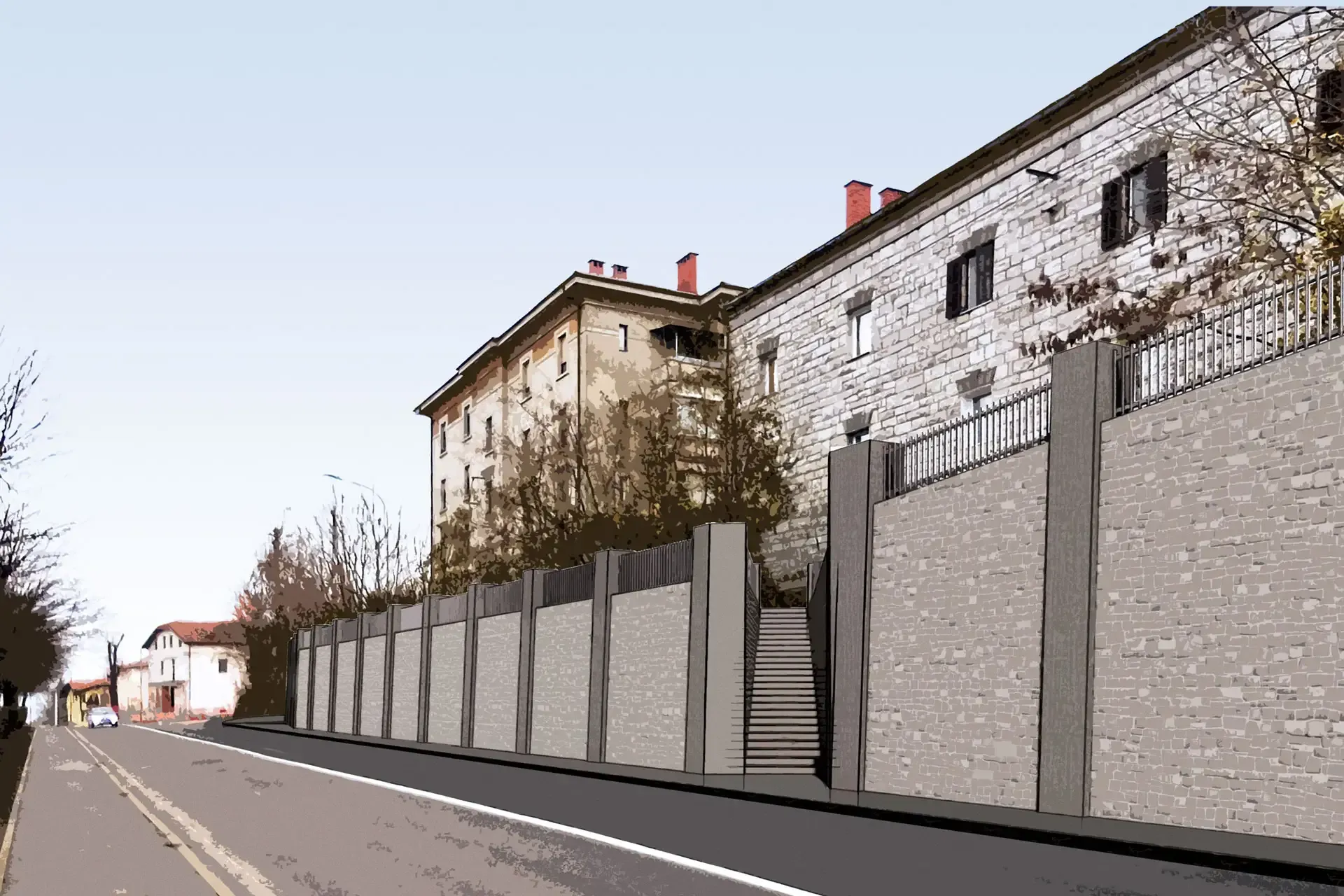 3d vizualizacija infrastrukturni projekt